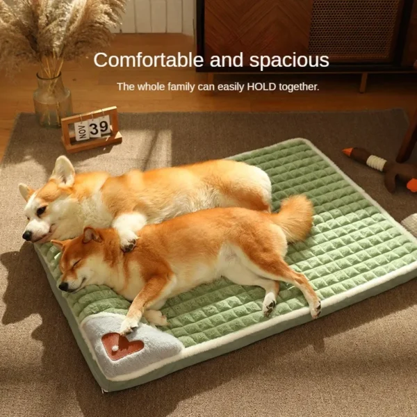 Winter Warm Dog Mat Luxury Sofa For Small Medium Dogs Plaid Bed For Cats Dogs Fluff 1.webp