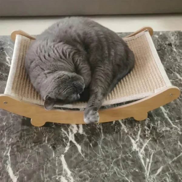 Wooden Cat Scratching Pads Multifuction Cats Sleeping Bed Detachable Wear Resistant Cat Scratch Board Kitten Grinding 2.webp